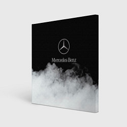Холст квадратный Mercedes-Benz Облака, цвет: 3D-принт