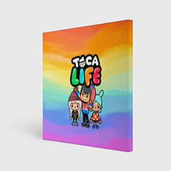 Картина квадратная Рита Зик Тока Бока