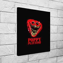 Холст квадратный Poppy Playtime, цвет: 3D-принт — фото 2