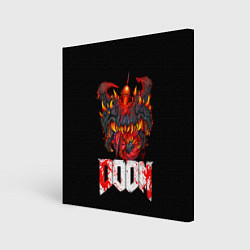 Картина квадратная Какодемон Cacodemon Doom