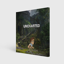 Картина квадратная Uncharted На картах не значится