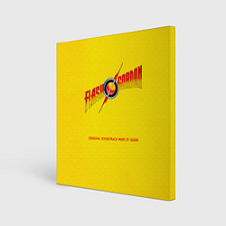 Холст квадратный Flash Gordon - Queen, цвет: 3D-принт