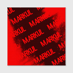 Холст квадратный Markul - Краска, цвет: 3D-принт — фото 2