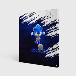 Картина квадратная Sonic со скоростью звука