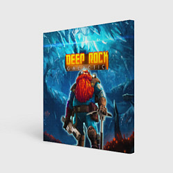 Картина квадратная Deep Rock Galactic Scout