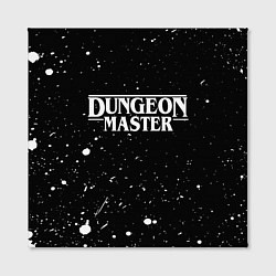 Холст квадратный DUNGEON MASTER ГАЧИМУЧИ GACHIMUCHI, цвет: 3D-принт — фото 2