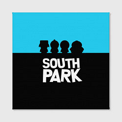 Холст квадратный Южный парк персонажи South Park, цвет: 3D-принт — фото 2