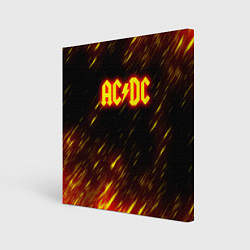 Картина квадратная ACDC Neon