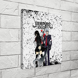 Холст квадратный Рыцарь Вампир Юки и Зеро, цвет: 3D-принт — фото 2