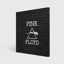 Картина квадратная PINK FLOYD LOGO - ПИНК ФЛОЙД ЛОГОТИП