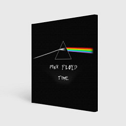 Картина квадратная PINK FLOYD TIME ПИНК ФЛОЙД ЛОГОТИП