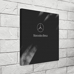 Холст квадратный Mercedes-Benz Мерс, цвет: 3D-принт — фото 2
