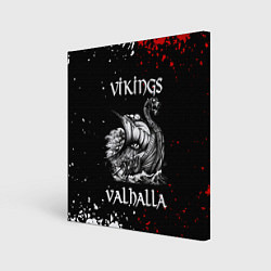 Холст квадратный Викинги: Вальхалла Vikings: Valhalla, цвет: 3D-принт