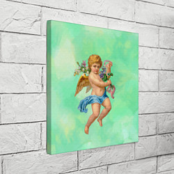 Холст квадратный Ангел Святой, цвет: 3D-принт — фото 2