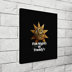 Холст квадратный Five Nights at Freddys: Security Breach Воспитател, цвет: 3D-принт — фото 2