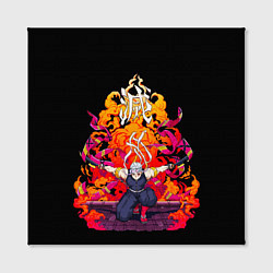 Холст квадратный Тенген Узуй Великолепный ниндзя Клинок Рассекающий, цвет: 3D-принт — фото 2