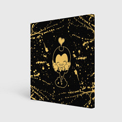 Картина квадратная Bendy And The Ink Machine heart