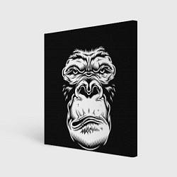 Картина квадратная Морда гориллы