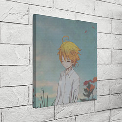 Холст квадратный Милашка Эмма, цвет: 3D-принт — фото 2