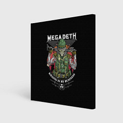 Картина квадратная MEGADETH killing is my business