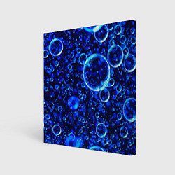 Картина квадратная Пузыри воздуха в воде Pattern