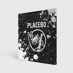 Картина квадратная Placebo - КОТ - Брызги