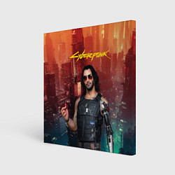 Картина квадратная Cyberpunk2077 Vi