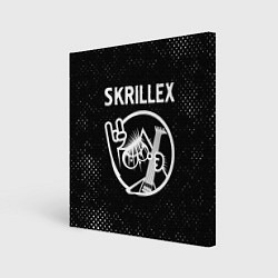 Картина квадратная Skrillex - КОТ - Потертости