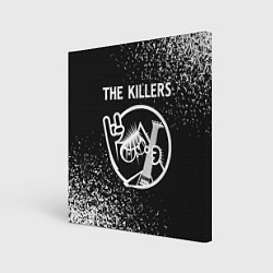 Холст квадратный The Killers - КОТ - Краска, цвет: 3D-принт