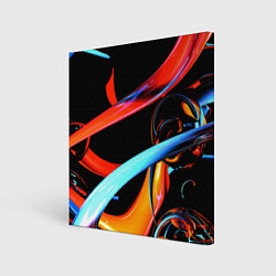 Холст квадратный Авангардная объёмная композиция Avant-garde three, цвет: 3D-принт