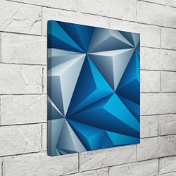 Холст квадратный Авангардная пирамидальная композиция, цвет: 3D-принт — фото 2