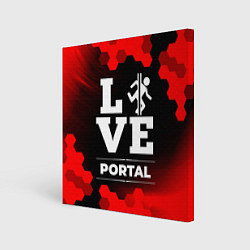 Картина квадратная Portal Love Классика