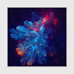 Холст квадратный Космический Коралловый Риф, цвет: 3D-принт — фото 2