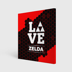 Картина квадратная Zelda Love Классика