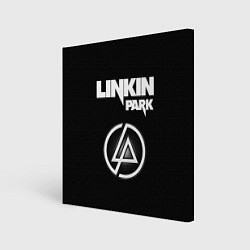 Картина квадратная Linkin Park логотип и надпись