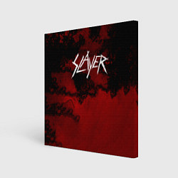 Холст квадратный World Painted Blood - Slayer, цвет: 3D-принт
