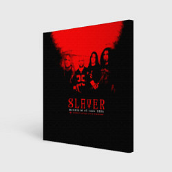 Холст квадратный Monsters Of Rock 1994 - Slayer, цвет: 3D-принт