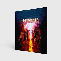 Холст квадратный Stigmata альбом, цвет: 3D-принт