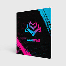 Картина квадратная Warframe Neon Gradient