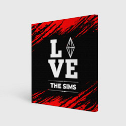 Картина квадратная The Sims Love Классика