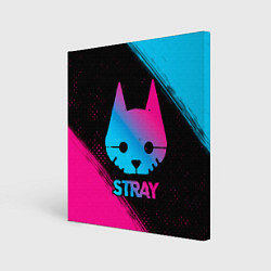 Картина квадратная Stray - Neon Gradient