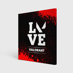 Картина квадратная Valorant love классика