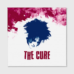 Холст квадратный Роберт Смит The Cure, цвет: 3D-принт — фото 2