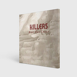 Холст квадратный Run For Cover Workout Mix - The Killers, цвет: 3D-принт