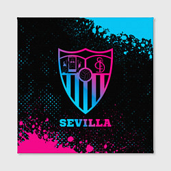 Холст квадратный Sevilla - neon gradient, цвет: 3D-принт — фото 2
