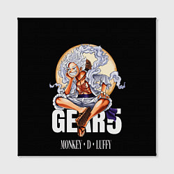 Холст квадратный Монки Д Луффи 5 гир - One Piece, цвет: 3D-принт — фото 2