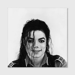 Холст квадратный Майкл Джексон Фото, цвет: 3D-принт — фото 2