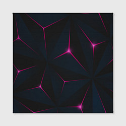 Холст квадратный Розовое созвездие, цвет: 3D-принт — фото 2