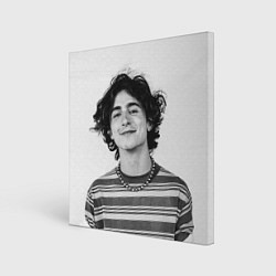 Картина квадратная Timothee Chalamet black white photo