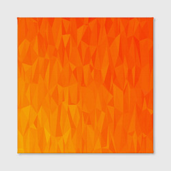 Холст квадратный Абстрактно-огненный узор, цвет: 3D-принт — фото 2